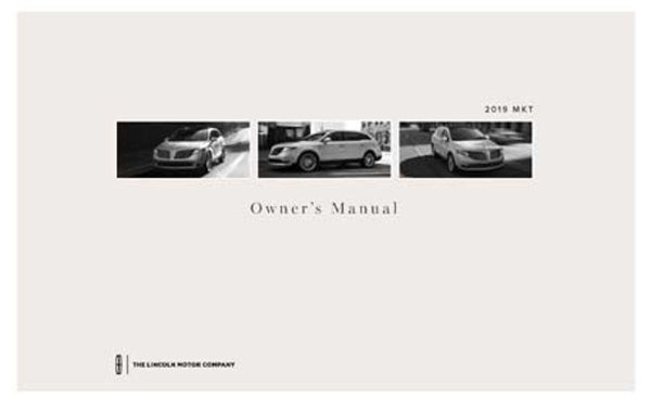 2019 Lincoln MKT Owner's Manual