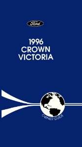 1996 Ford Crown Victoria Owner's Manual