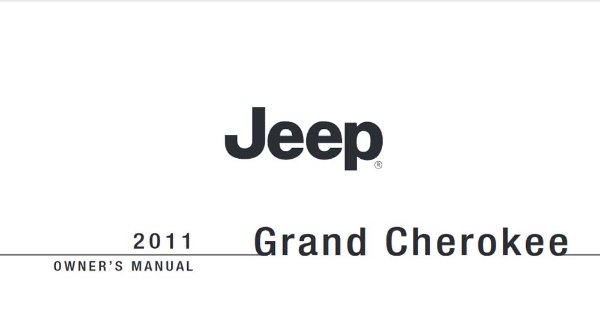2011 Jeep Grand Cherokee Owner's Manual