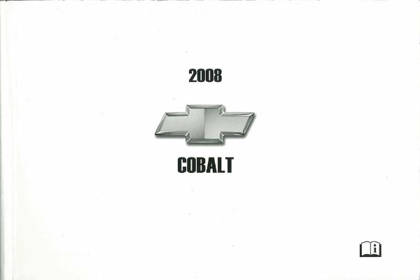 2008 Chevrolet Cobalt Owner's Manual