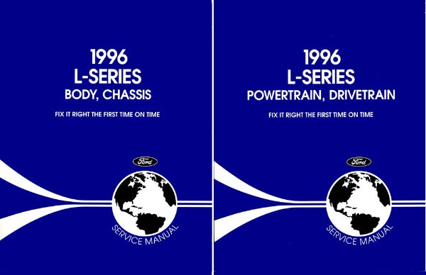 1996 Ford Truck L-Series, Heavy Duty Factory Shop Service Manual