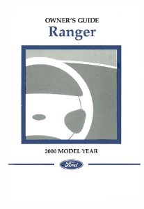 2000 Ford Ranger Owner's Manual
