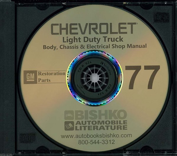 1977 Chevrolet C10, C20, C30, K10, K20, K30 Light Duty, G