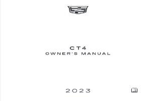 2023 Cadillac CT4 Owner's Manual