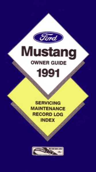 1991 Ford Mustang Owner's Manual