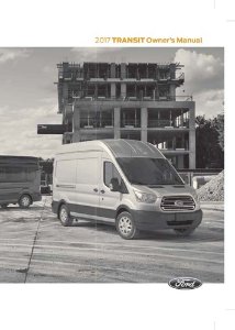2017 Ford Transit Owner's Manual