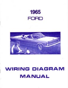 1965 Ford Galaxie Wiring Diagrams Manual