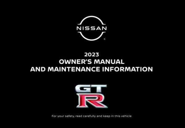 2023 Nissan GTR Owner's Manual