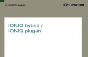 2019 Hyundai IONIQ HEV Owner's Manual