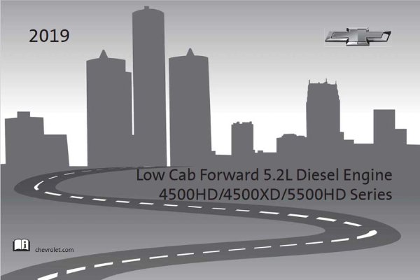 2019 Chevrolet LOW CAB Owner's Manual