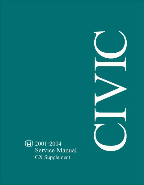 2001–2004 Honda Civic GX Factory Shop Service Manual