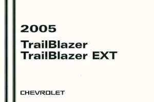 2005 Chevrolet Trailblazer, Trailblazer EXT Owner's Manual