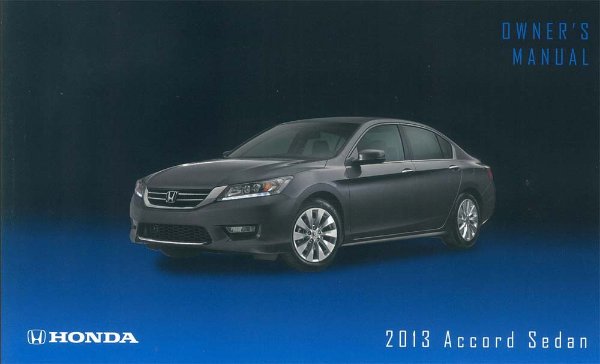 2013 Honda Accord Sedan Owner's Manual