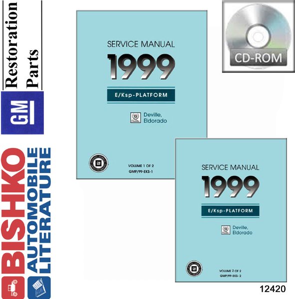 1999 Cadillac Deville, Eldorado Factory Shop Service Manual