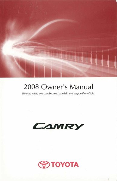 2008 Toyota Camry Owner's Manual
