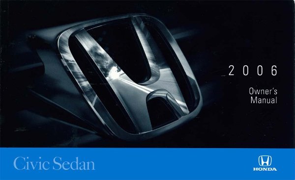 2006 Honda Civic Sedan Owner's Manual