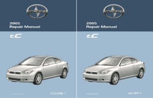 2005 Toyota Scion tC Factory Shop Service Manual