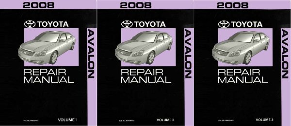 2008 Toyota Avalon Factory Shop Service Manual