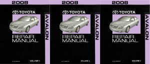 2008 Toyota Avalon Factory Shop Service Manual