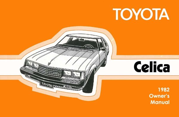 1982 Toyota Celica Owner's Manual
