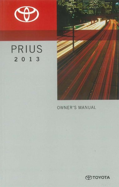 2013 Toyota Prius Owner's Manual