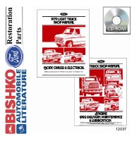 1979 Ford Econoline Bronco F100 - F350 Pickup Shop Service Repair Manual PDF sample image