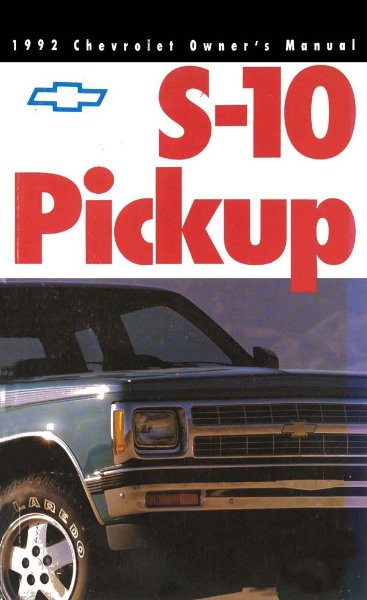 1992 Chevrolet Silverado 1500, Silverado 2500, Silverado 3500 Owner's Manual