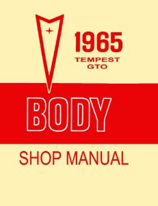 1965 Pontiac GTO Tempest Factory Shop Service Manual