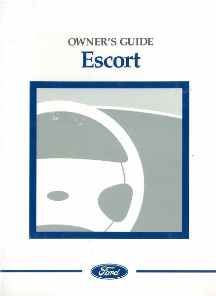 1997 Ford Escort Owner's Manual