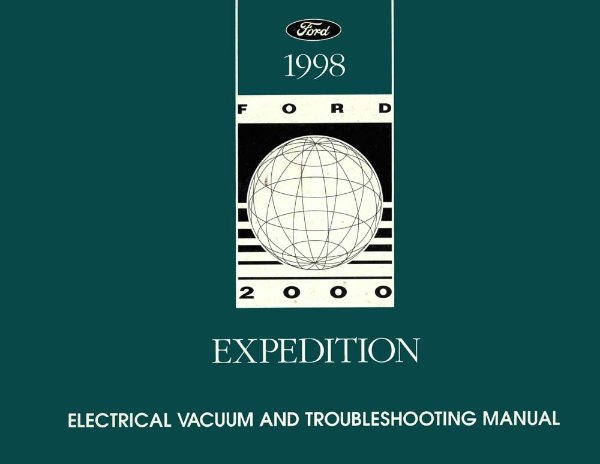 1998 Ford Truck Expedition Wiring Diagrams Manual