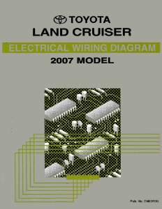 2007 Toyota Land Cruiser Wiring Diagrams Manual