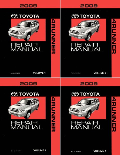 2009 Toyota 4-Runner Factory Shop Service Manual