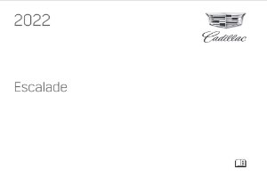 2022 Cadillac Escalade Owner's Manual
