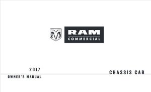 2017 Dodge Ram Chassis Cab Owner's Manual