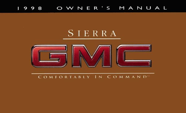 1998 GMC Sierra Owner's Manual