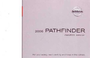 2006 Nissan Pathfinder Owner's Manual