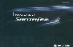 2012 Hyundai Santa Fe Owner's Manual