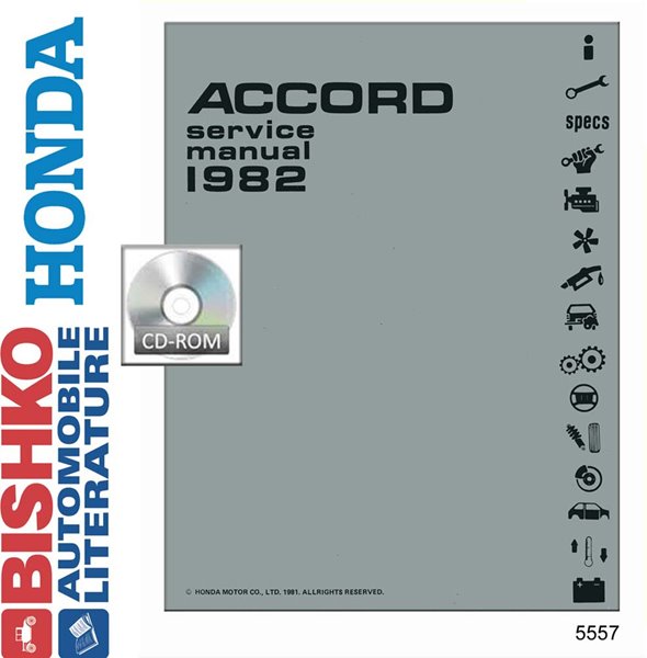 1982 Honda Accord Factory Shop Service Manual