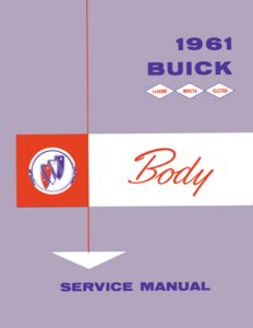 1961 Buick Electra, Invicta, LeSabre Factory Shop Service Manual