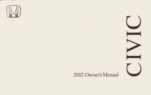 2002 Honda Civic Sedan Owner's Manual