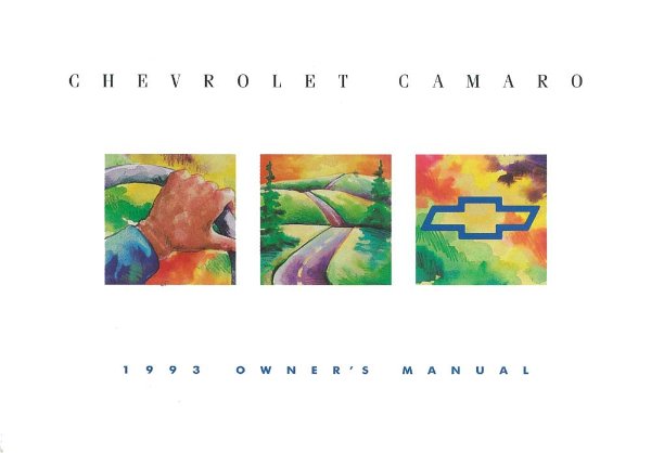 1993 Chevrolet Camaro Owner's Manual