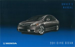 2011 Honda Civic Sedan Owner's Manual