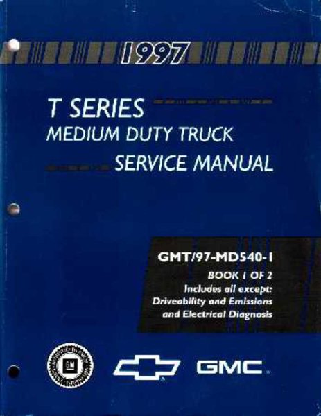1997 Chevrolet C40, C50, C60 Medium Duty Truck Factory Shop Service Manual