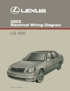 2003 Lexus LS 430 Wiring Diagrams Manual