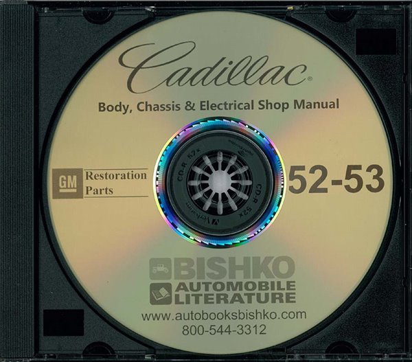 1952–1953 Cadillac All Models Factory Shop Service Manual