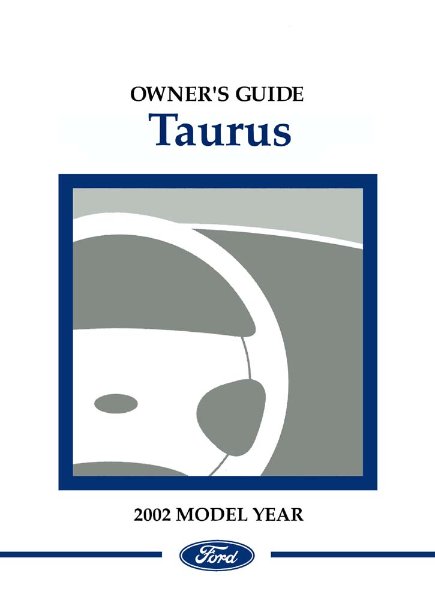 2002 Ford Taurus Owner's Manual