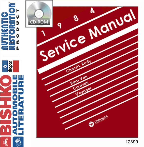 1984 Dodge Truck Caravan, Voyager Factory Shop Service Manual