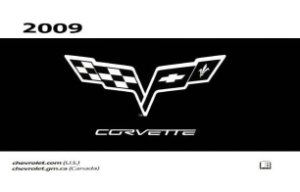 2009 Chevrolet Corvette Owner's Manual