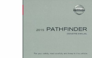 2015 Nissan Pathfinder Owner's Manual