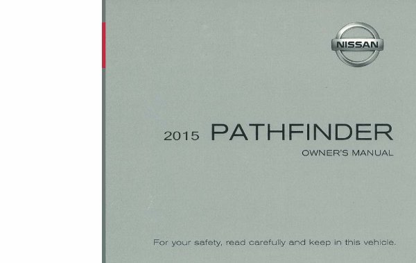 2015 Nissan Pathfinder Owner's Manual